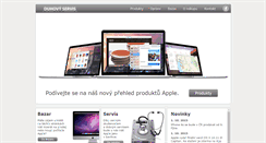 Desktop Screenshot of duhovyservis.cz